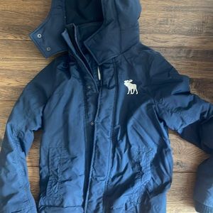 Navy Boy’s Large Abercrombie coat